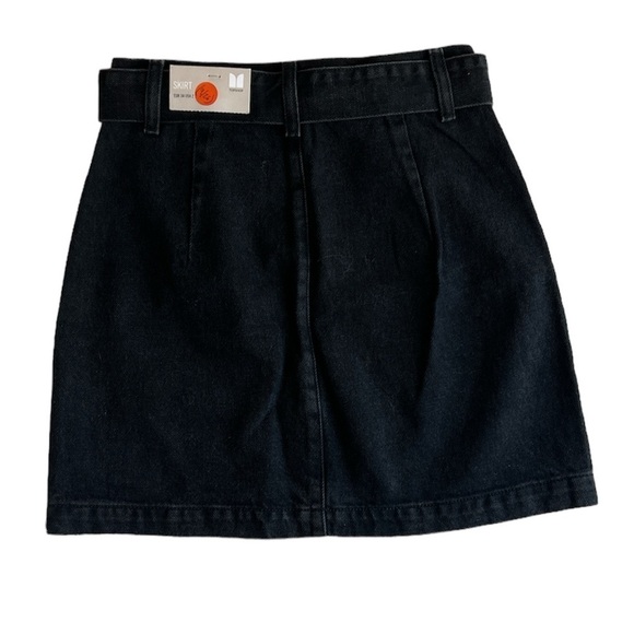 Topshop Moto Double Buckle Mini Skirt - Picture 5 of 6